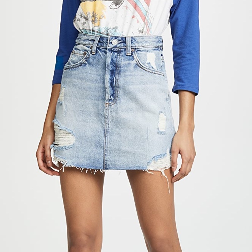 Boyish Corey Denim Skirt